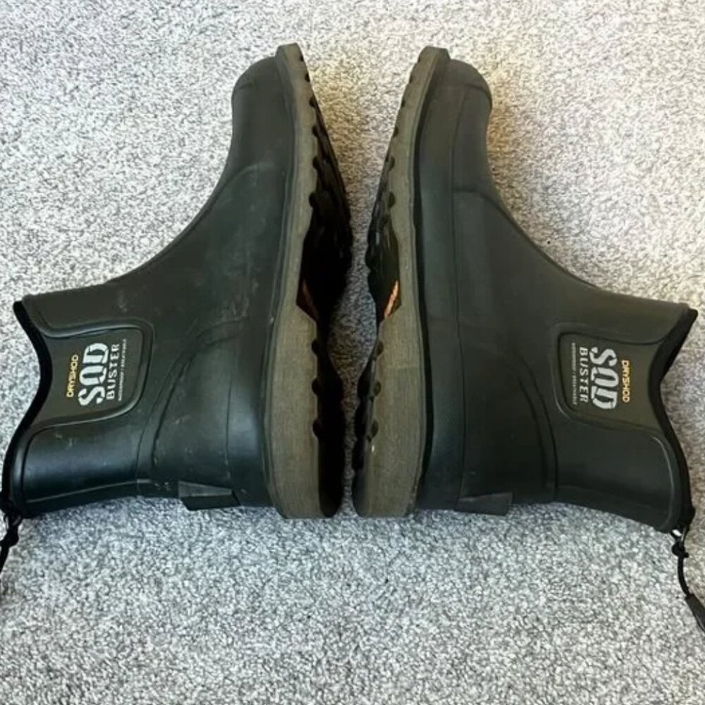 DryShod Waterproof Green Garden Work Boots Women's 10 (fit like size 11 Wide)